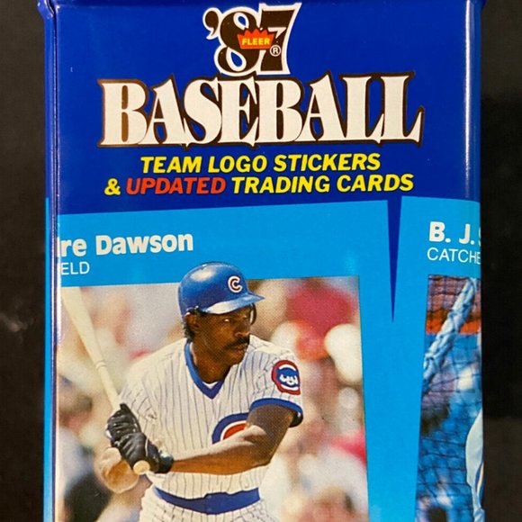 1987 FLEER UPDATE BASEBALL CARD SET IN TIN (NOT SEALED) - Picture 6 of 6